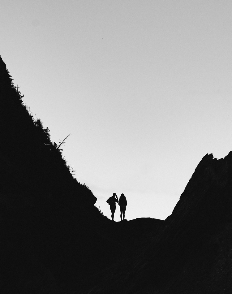 Deux personne au Parc du Bic